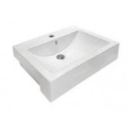 L-406A Semi-Recessed Countertop Basin