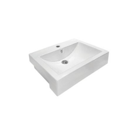 L-406A Semi-Recessed Countertop Basin