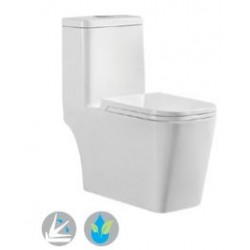 C-624 Wash Down One Piece Water Closet (Horizontal)