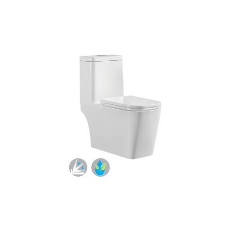 C-624 Wash Down One Piece Water Closet (Horizontal)