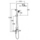 AMSP-5260 Bath Shower Set For Water Heater