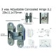 Concealder Door Hinge