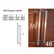 3825 Square Stainless Steel Handle