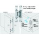 3 Way Adjustable Concealed Hinge 500-311-211