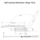Soft-Closing Mechanidm Hinge TS13 (Door Hinges)
