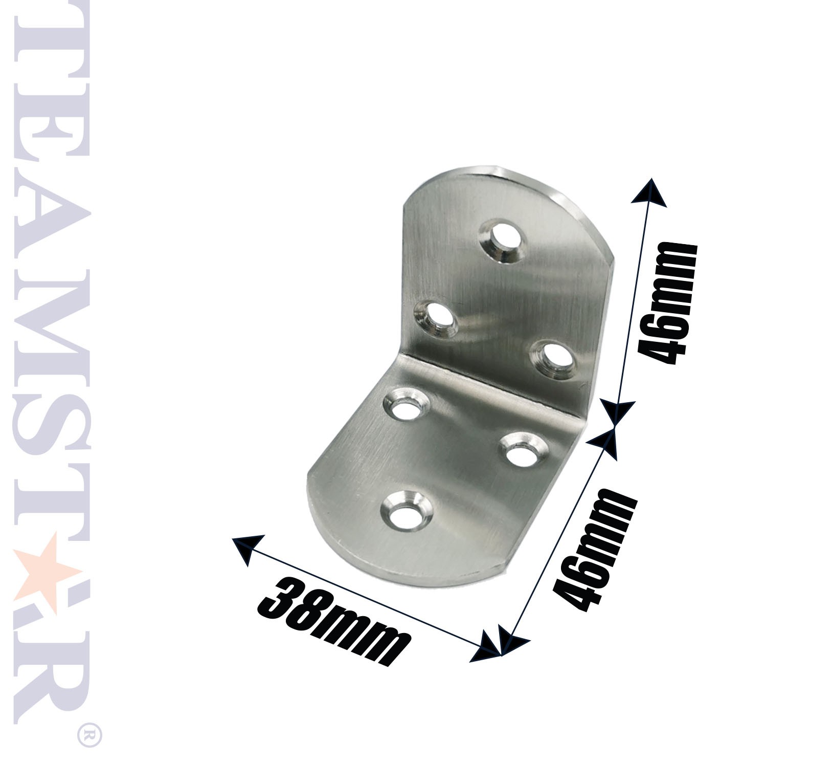 35x46x46mm L-Bracket Stainless Steel